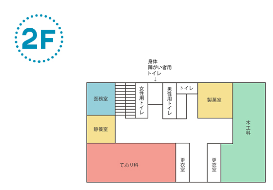 園内図二階