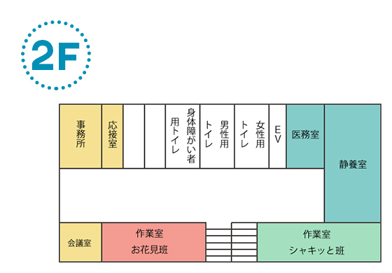 園内図二階