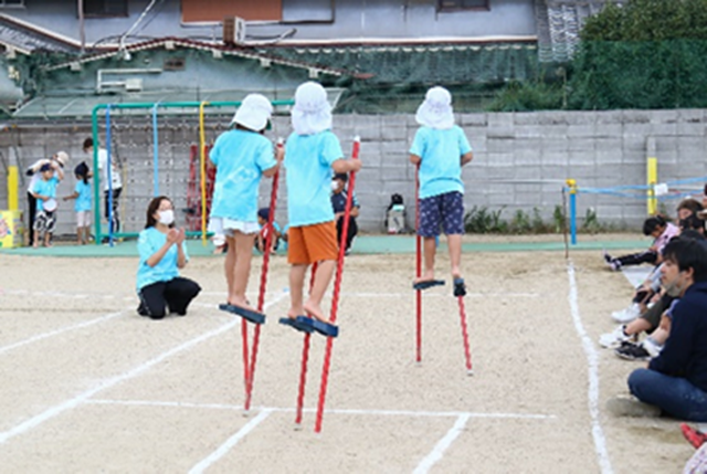 ※竹ぽっくり、一本下駄、竹馬